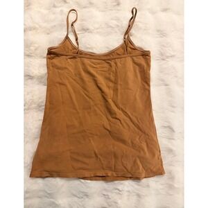 Old Navy First-Layer Camisole Brown Adjustable Strap Cami Small